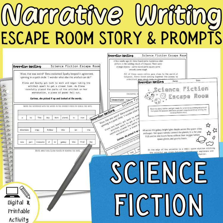 Narrative Writing Escape&nbsp;Room